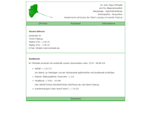 Tablet Screenshot of dr-med-michaelis.de